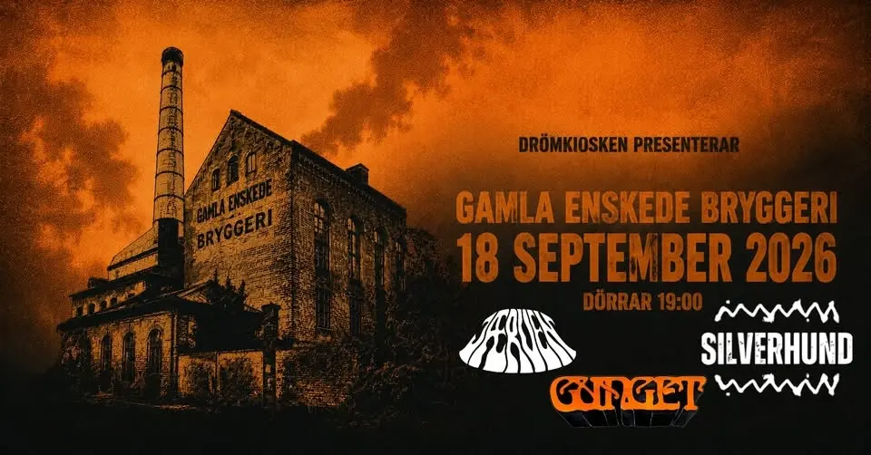 Jaerven + SILVERHUND + Gunget - live @ Gamla Enskede Bryggeri