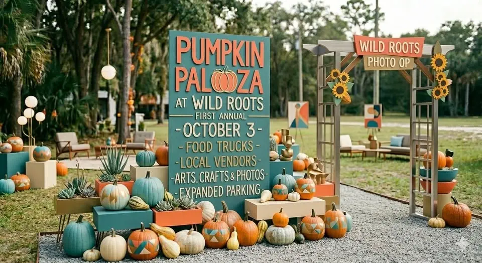 Pumpkin Palooza at Wild Roots 