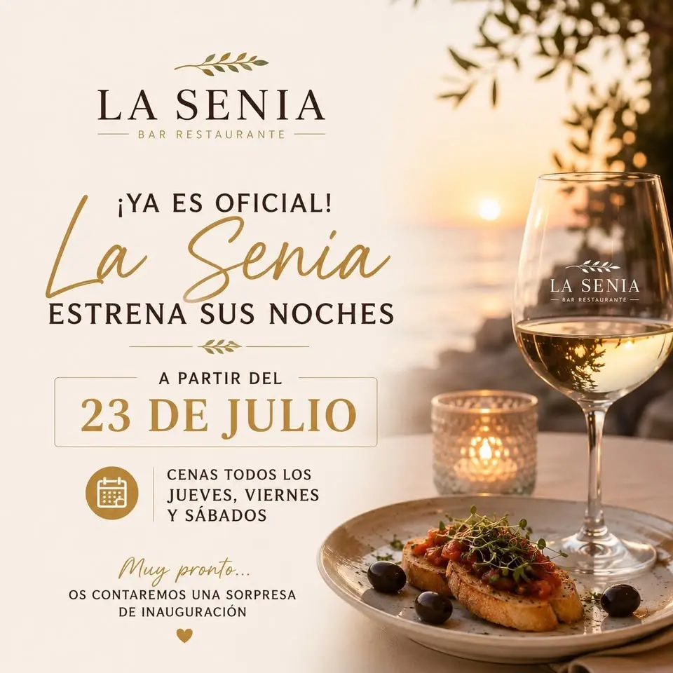 Cenas en Restaurante La Senia