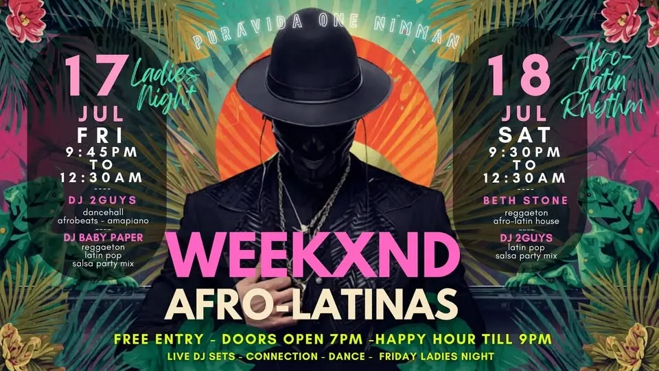 AFRO-LATINAS WeekXnd Party