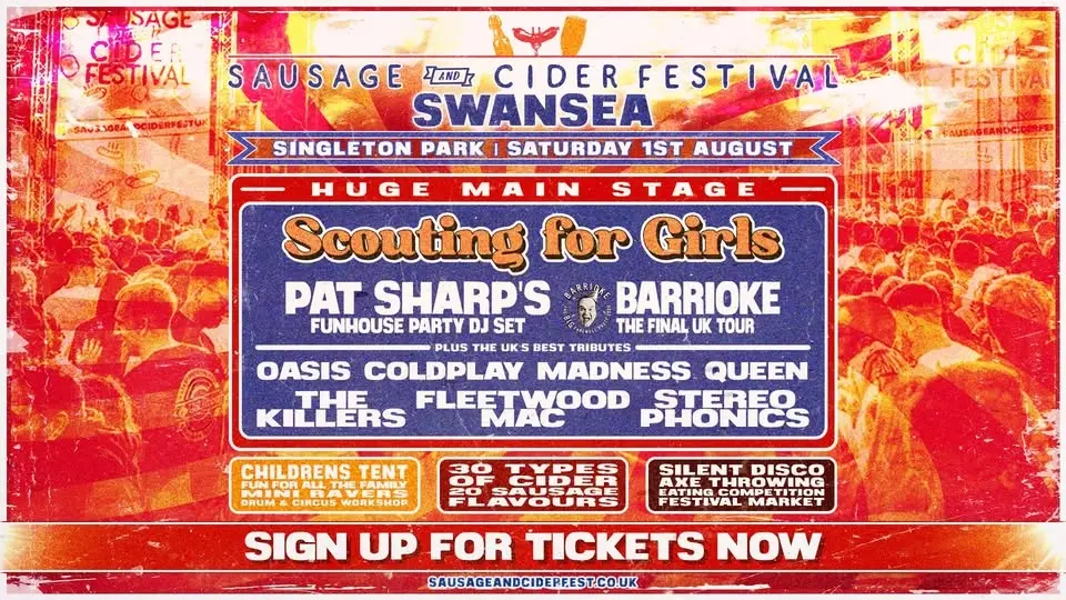 Sausage and Cider Festival - Swansea 2026