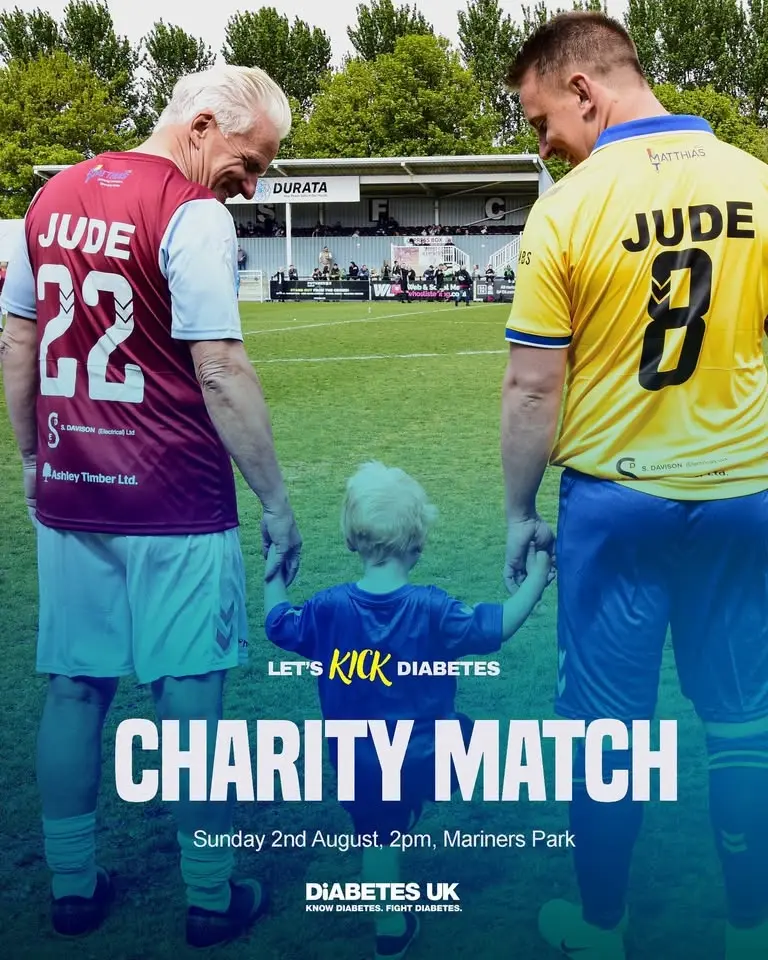 Let’s Kick Diabetes Charity Match in support of Diabetes UK