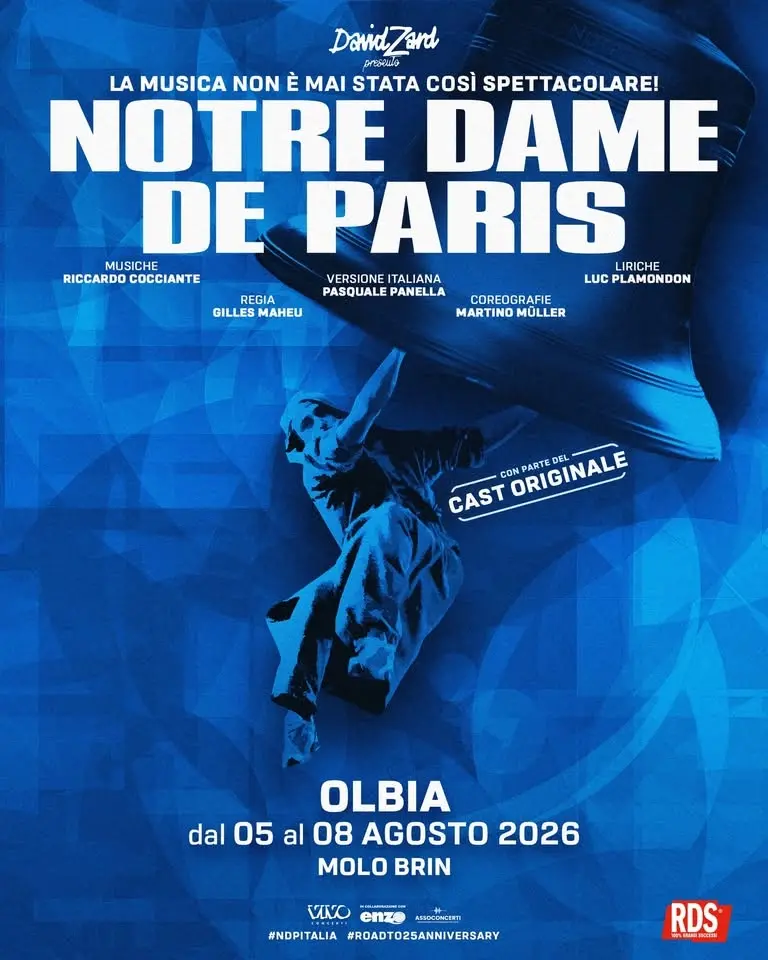 Notre Dame de Paris il musical a Olbia
