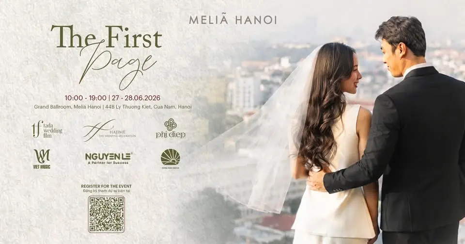 The First Page - Meliá Hanoi Wedding Fair 2026