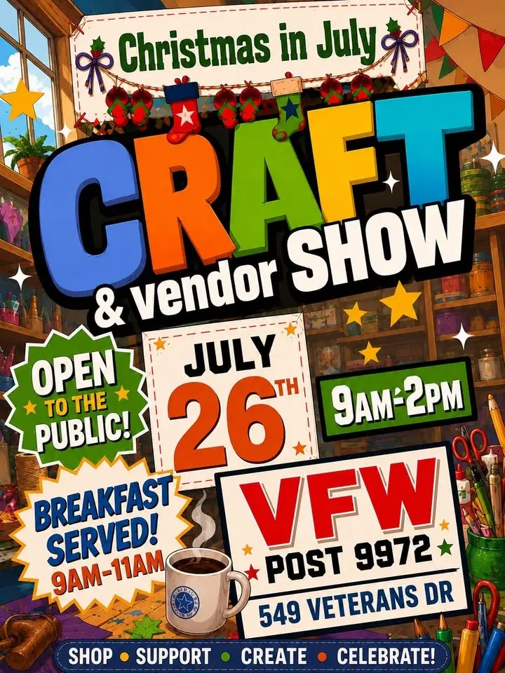 Christmas in July Craft & Vendor Show
