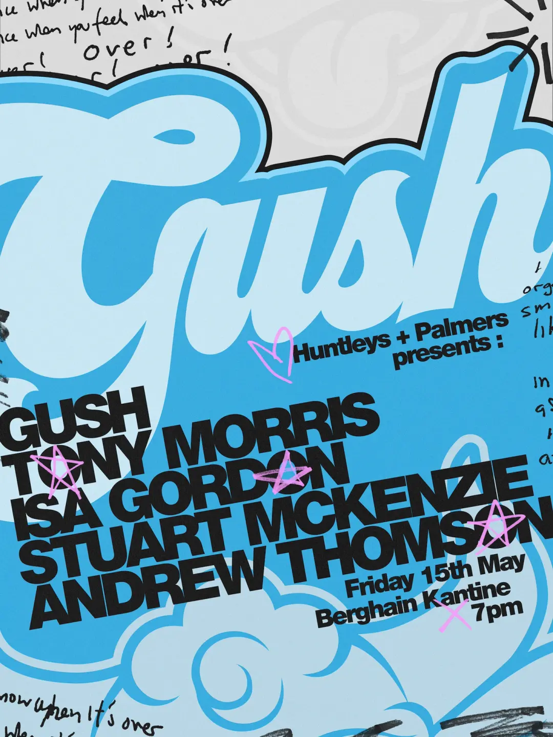 H+P: GUSH, Tony Morris, Isa Gordon & Stuart McKenzie