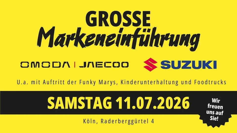 Stars, Familienprogramm und vieles mehr: Große Markeneinführung bei der Levy Motor Company in Köln