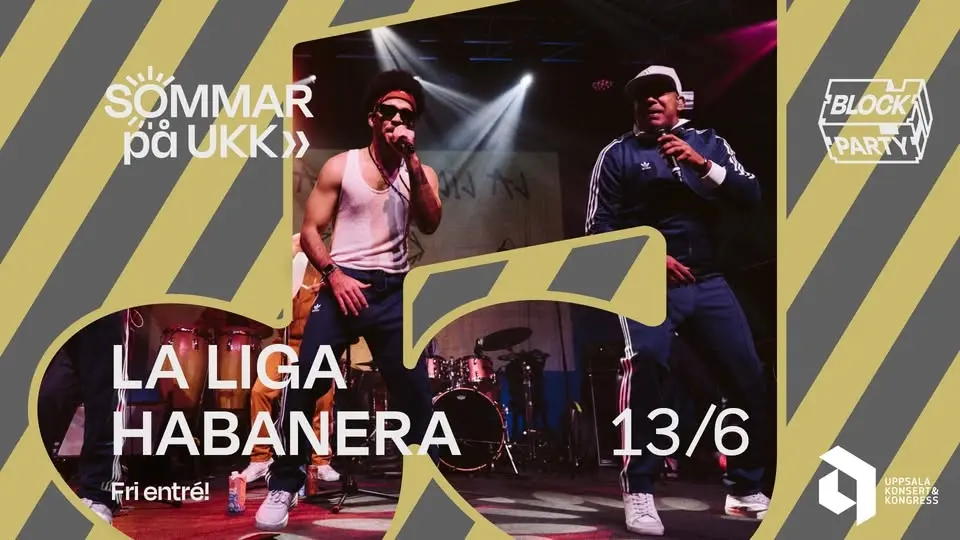 Block Party med La Liga Habanera • Vinyl på Torget • Loppis Poppis Pop-Up • 13/6 • Fri entré