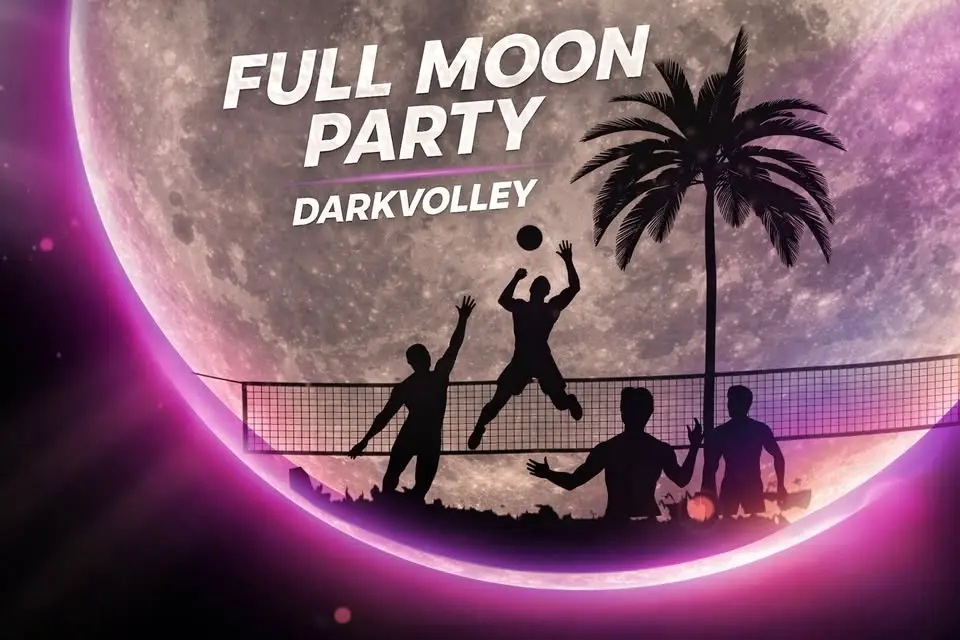 FULL MOON PARTY & DARKVOLLEY
