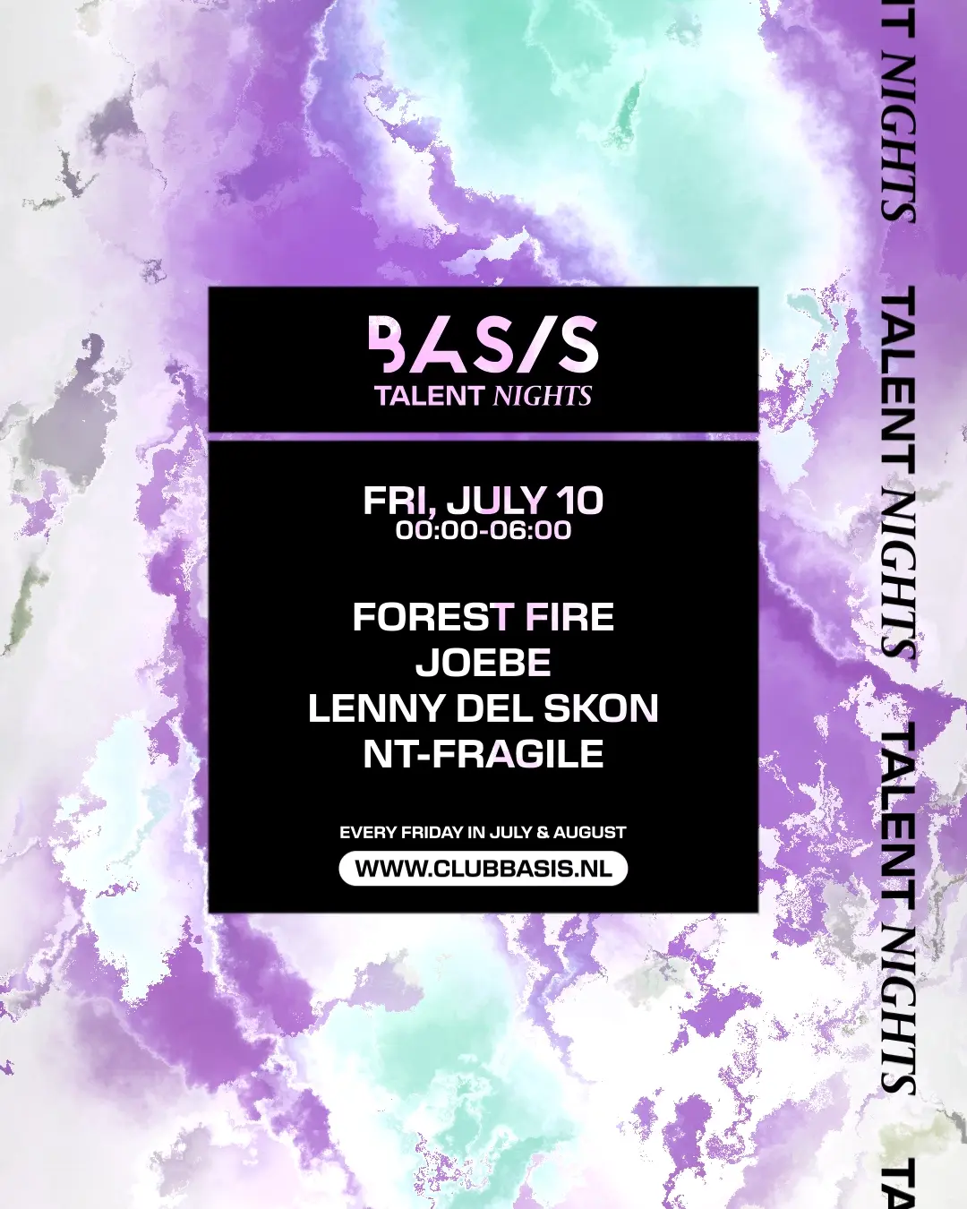 BASIS Talent Night/ Forest Fire/ Joebe/ Lenny del Skon/ NT-FRAGILE