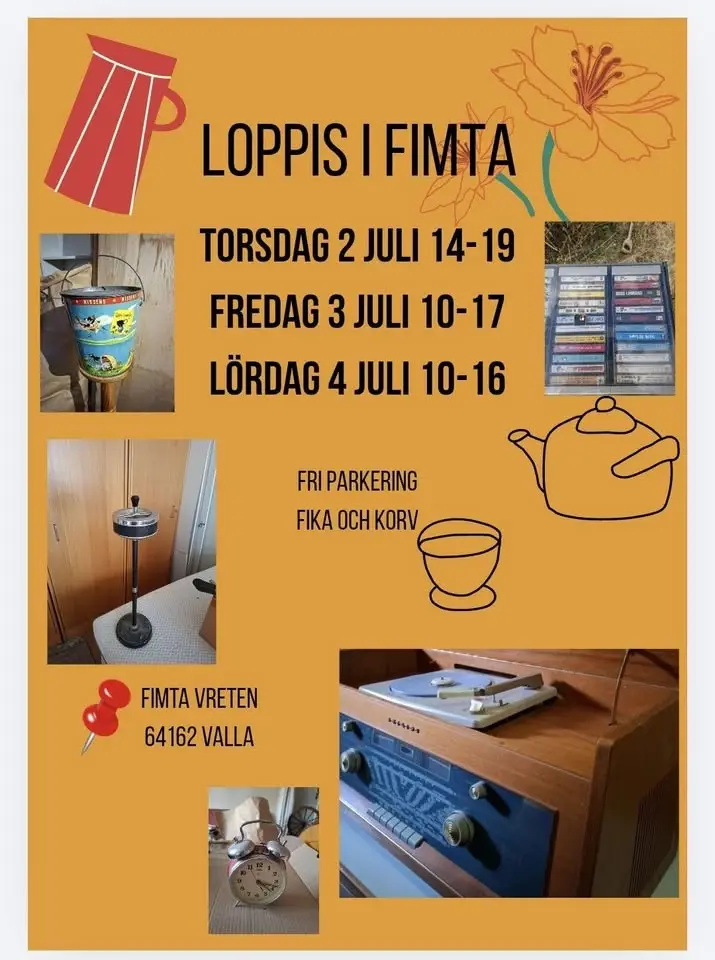 Loppis i Fimta