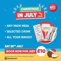 Xmas In July 25/07 - Buzz Bingo Weston-super-Mare