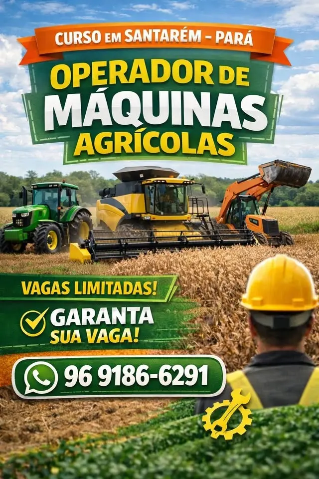 Curso de Operador de Máquinas Agrícolas 