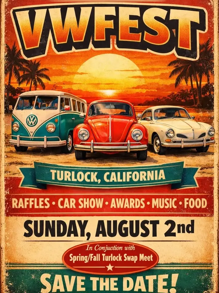 VW FEST IN TURLOCK, CA.!