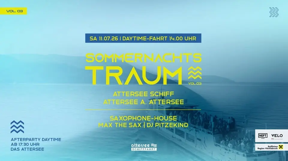 MS SOMMERNACHTSTRAUM #SaxophoneHouse DAYTIME w/ MAX THE SAX & DJ PITZEKIND - Attersee