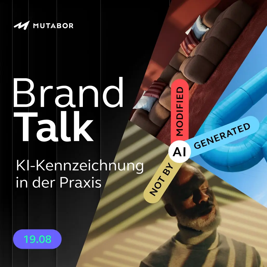Mutabor BrandTalk | KI-Kennzeichnung