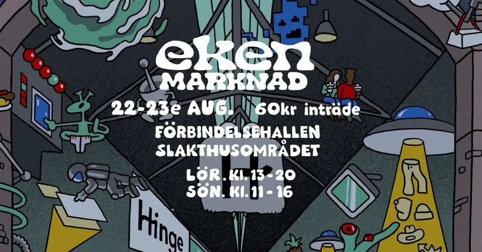 Eken Marknad 22-23 augusti!