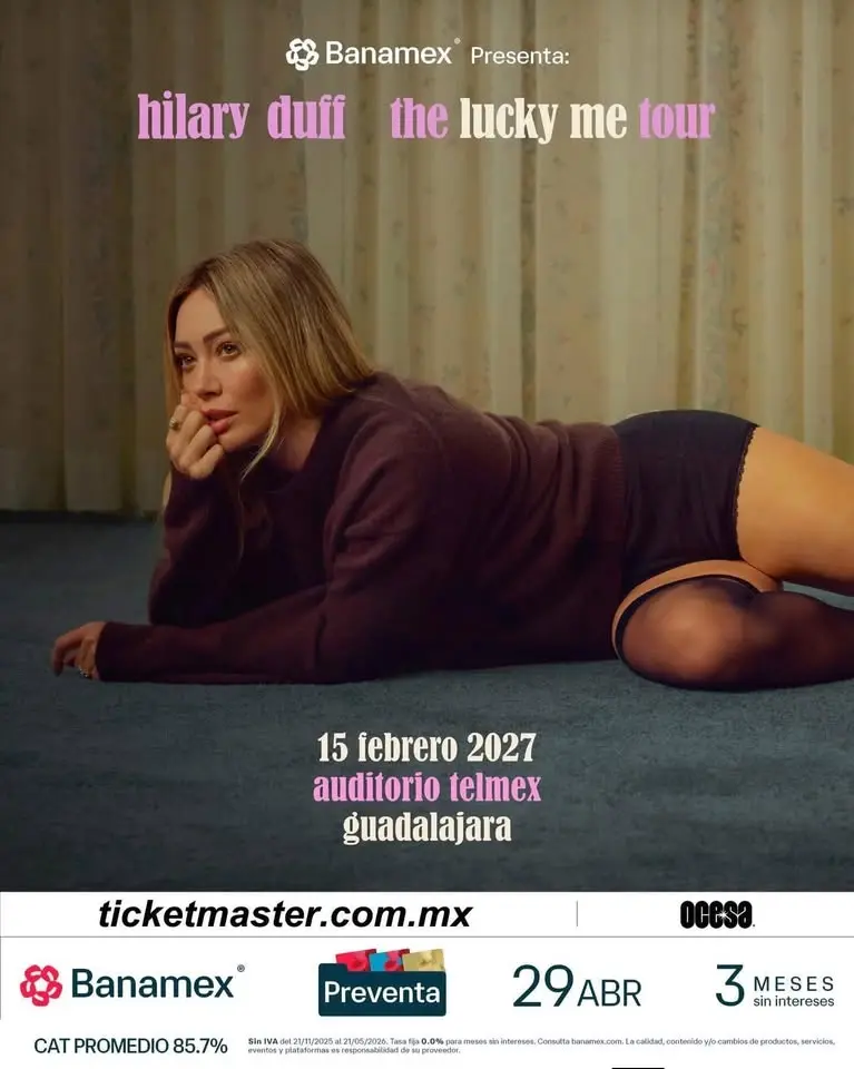 Hilary Duff en Guadalajara 
