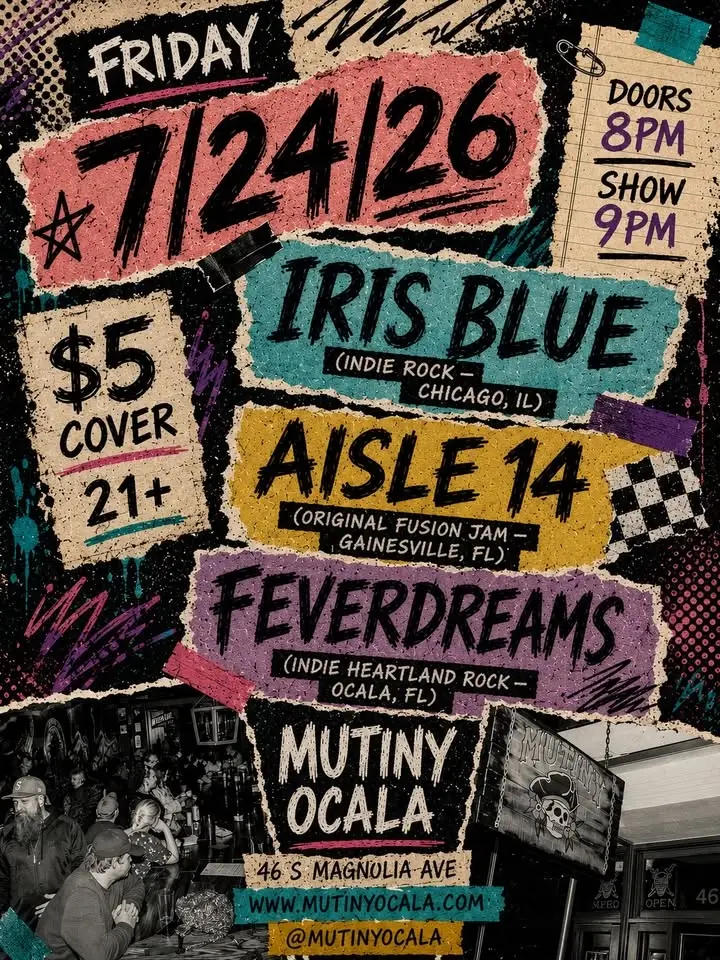 Live Show - Iris Blue / Aisle 14 / Feverdreams