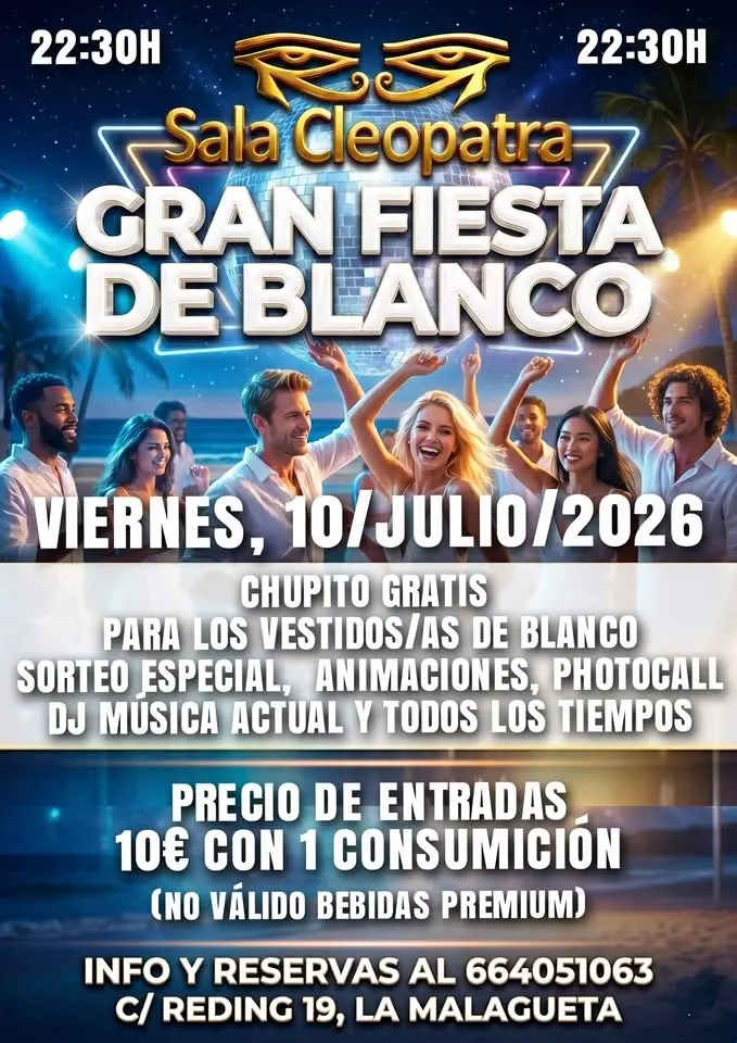 GRAN FIESTA DE BLANCO