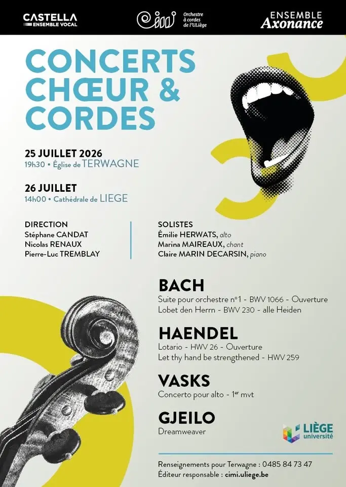 Choeurs et cordes à la Cathédrale
