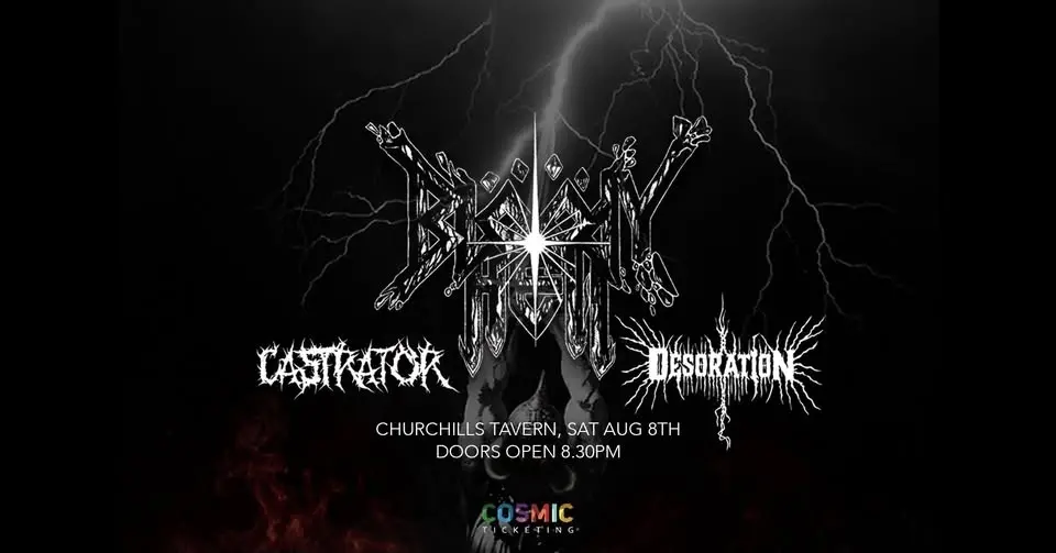 Bloody Hell Album Fundraiser with Desoration + Castrator