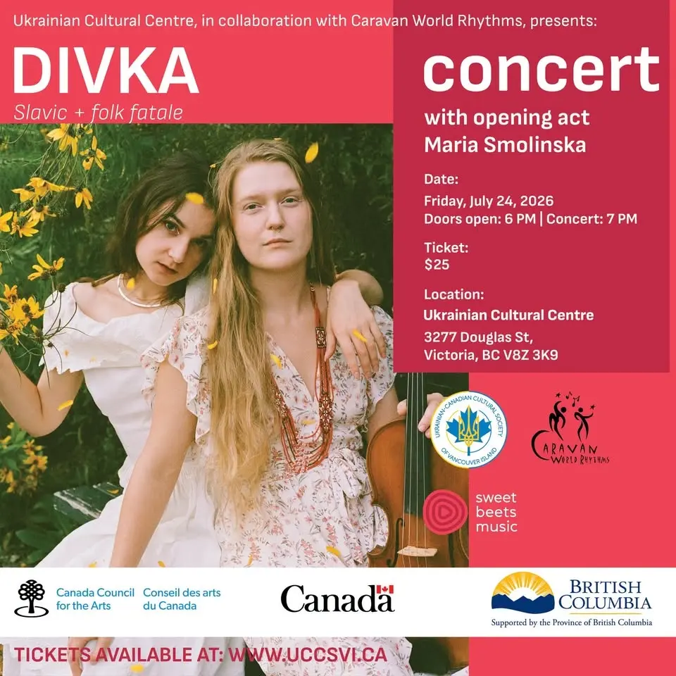 Concert DIVKA, with opening act Maria Smolinska