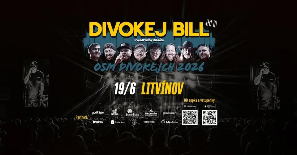 Divokej Bill / LITVÍNOV 19.6.2026 / OSM DIVOKEJCH 2026