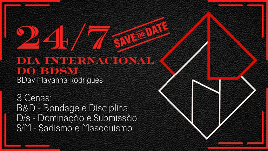 24/7 - Dia Internacional Do Bdsm: Bday Mayanna Rodrigues