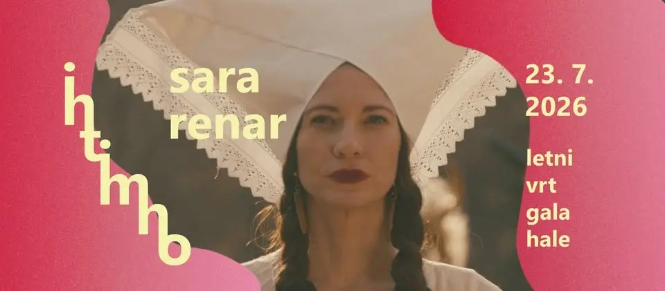 Intimno: Sara Renar @ Letni vrt