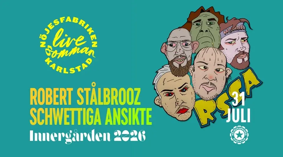 RSSA - En Tribut till Errol | Live På Innergården
