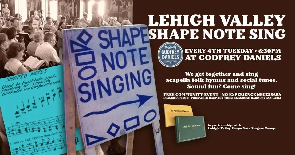 🎶 Fourth Tuesday Free Community Shape-Note Sing (South Side)