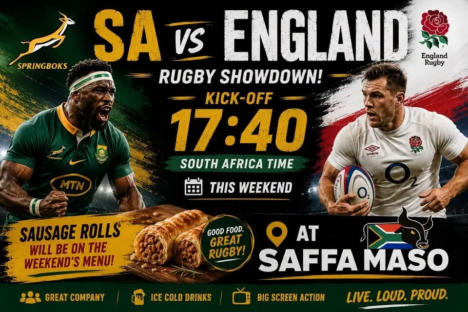 Springboks vs England rugby 🇿🇦🏴🏉