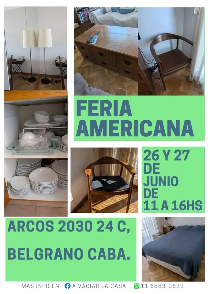 A vaciar la casa!!!Feria americana!!!