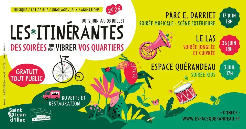 LES ITINÉRANTES 2026 #3 - SOIRÉE KIDS