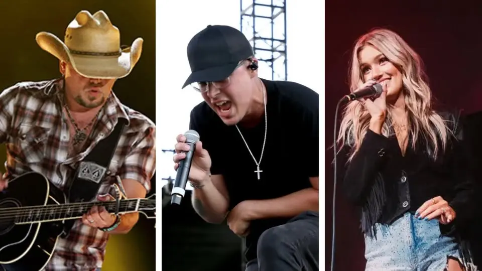 Jason Aldean, Chase Matthew & Mackenzie Carpenter