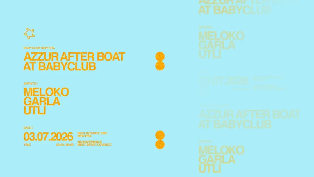 Azzur After Boat At Baby Club : Meloko + Garla + Utli