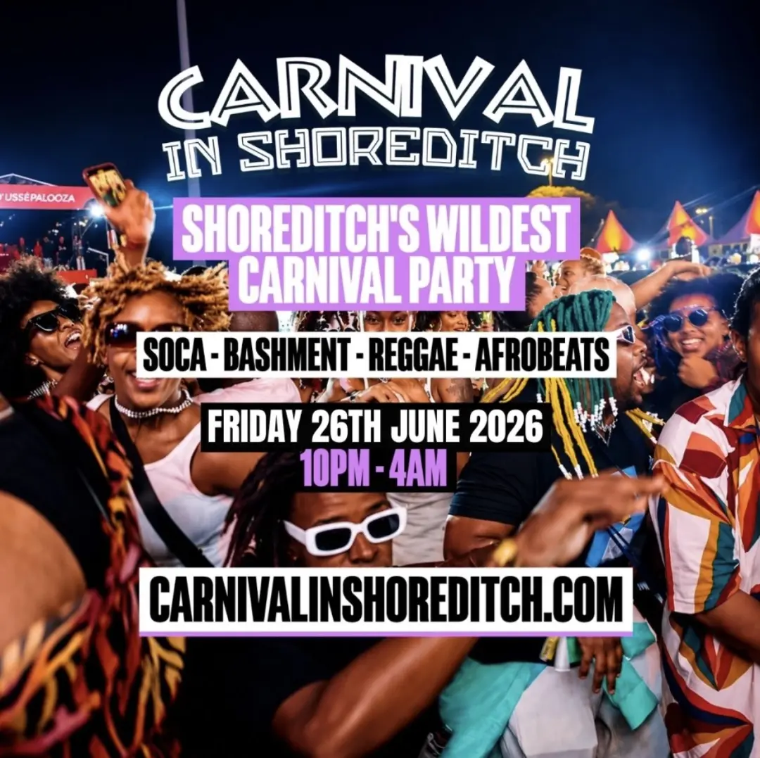 CARNIVAL IN SHOREDITCH - London's Biggest Carnival Party