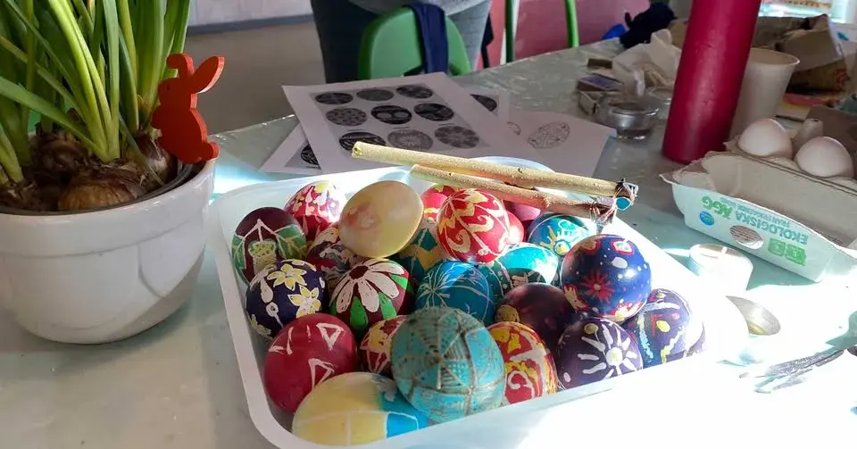 Украинская писанка: мастер-класс для взрослых // Pysanka: ukrainsk påskäggsmålning