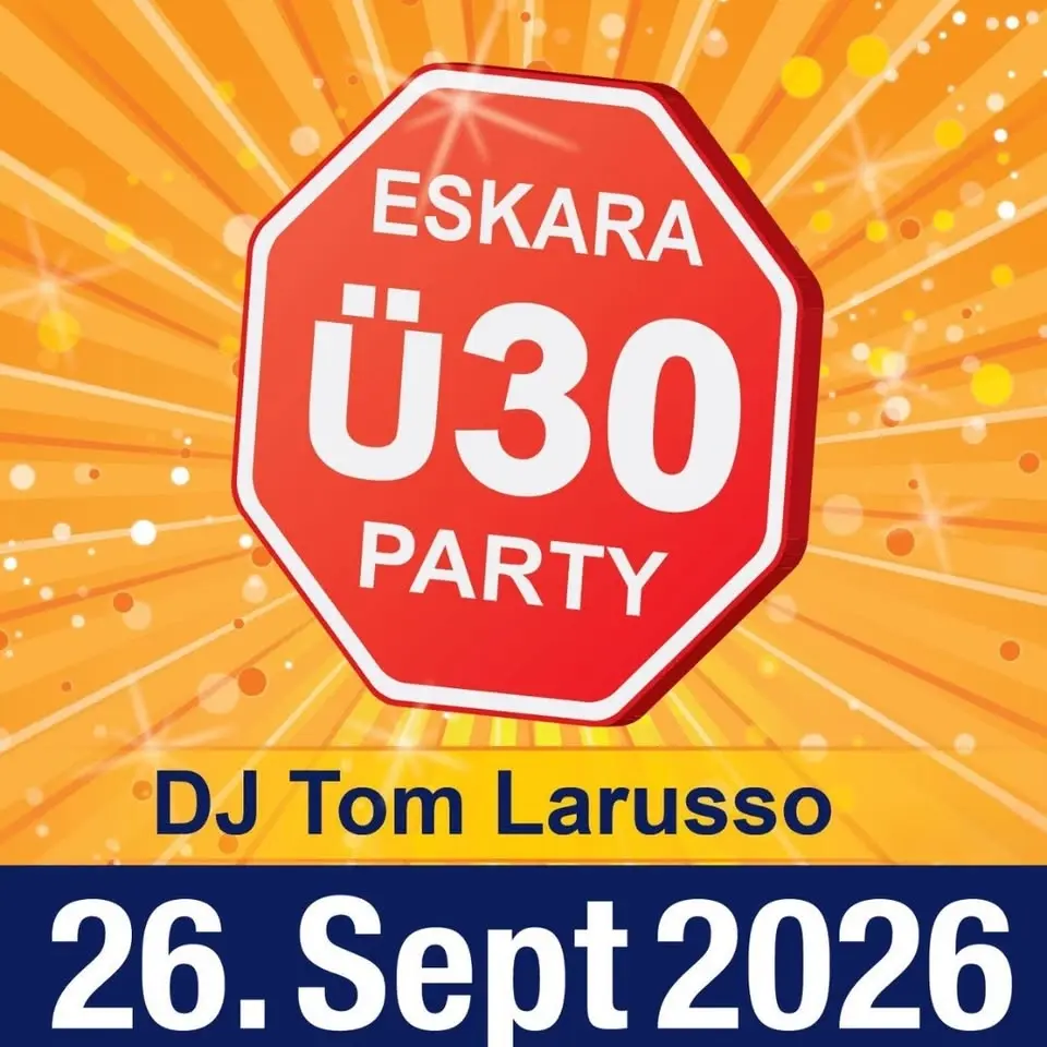 ESKARA Ü30-Party am 26.09.2026