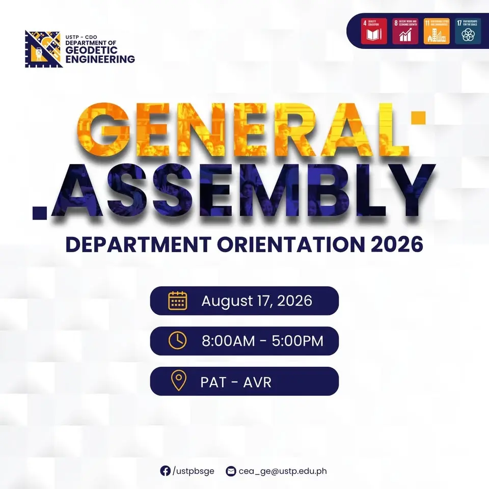 General Assembly and Department Orientation 2026