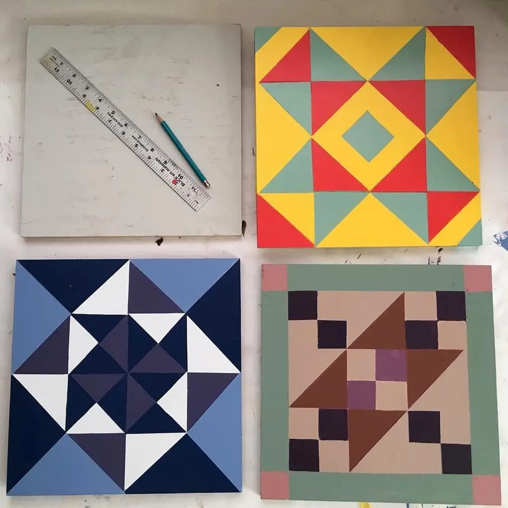 CREATING SPACE// Make a Barn Quilt with Artist Marc Ellen Hamel