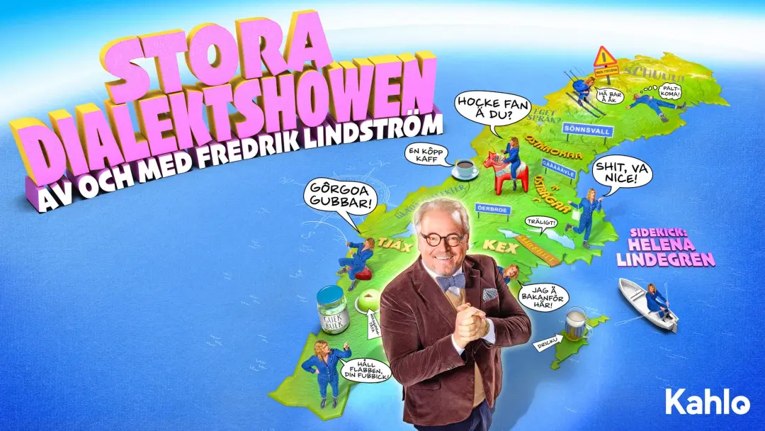  Stora Dialektshowen – Av och med Fredrik Lindström