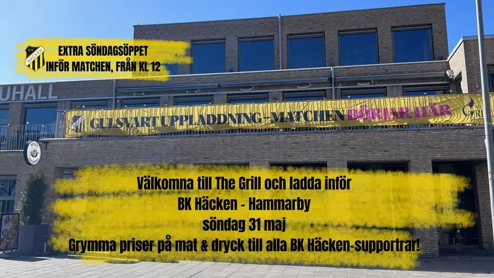 Ladda inför BK Häcken - Hammarby