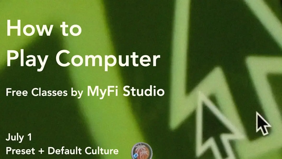 How To Play Computer #1 : Free Classes By Myfi Studio