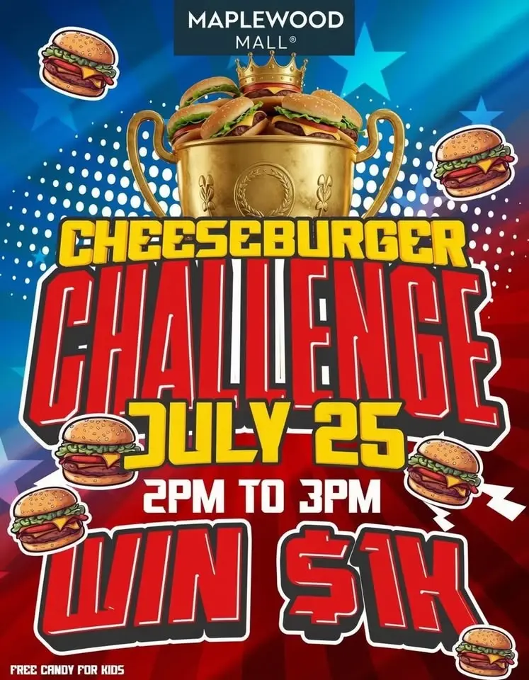 Cheeseburger Challenge? $1K Prize!
