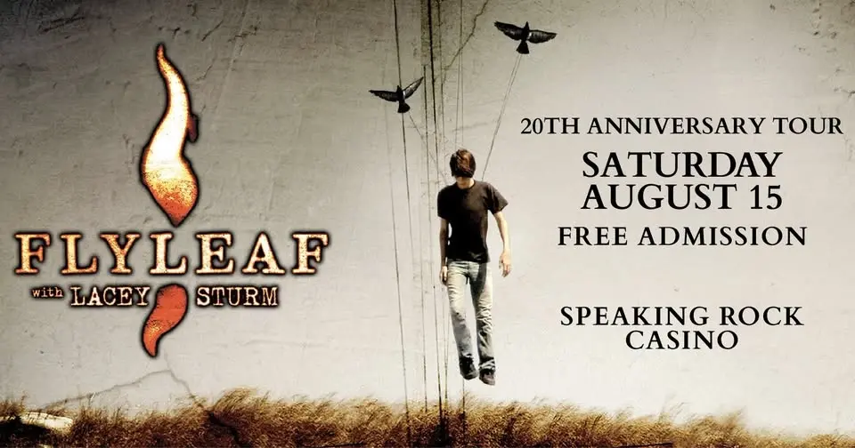 FLYLEAF WITH LACEY STURM- 20TH ANNIVERSARY TOUR