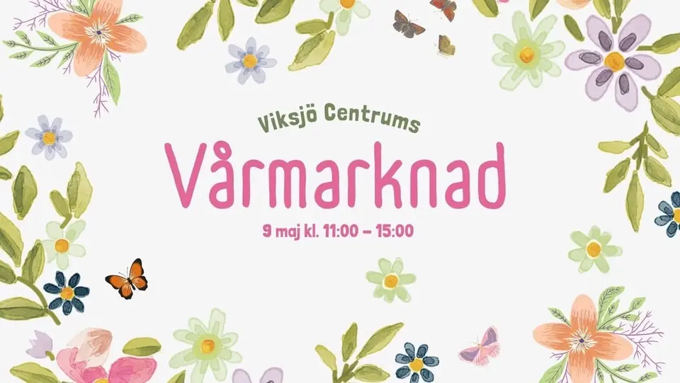 Vårmarknad i Viksjö Centrum