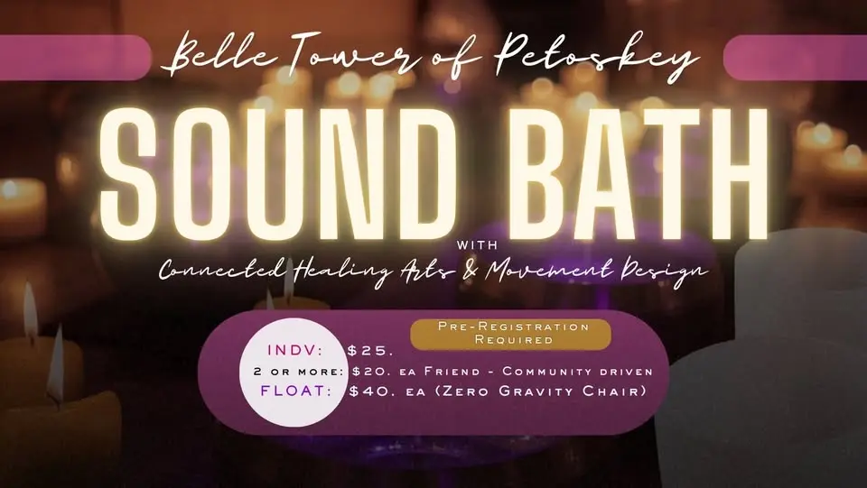 Sound Bath @ The Belle Tower of Petoskey