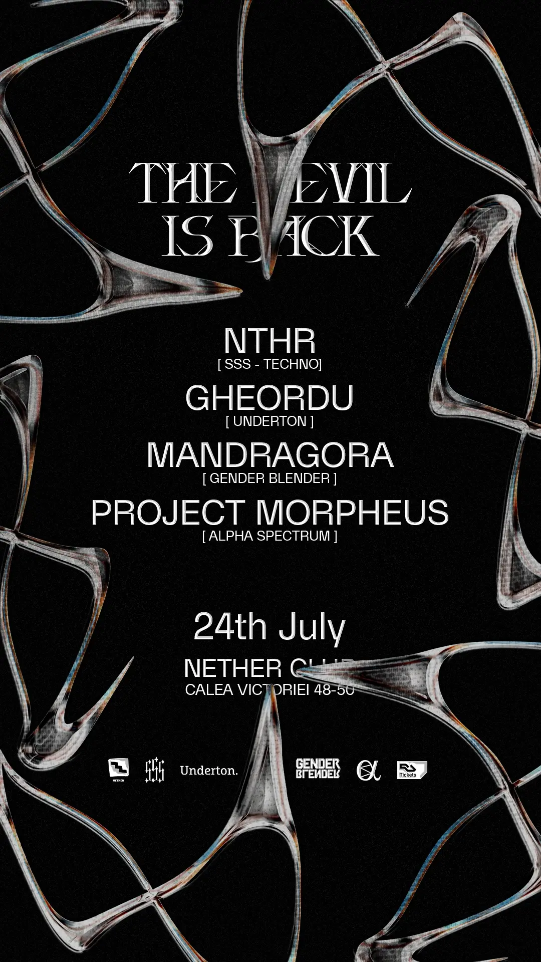 THE DEVIL IS BACK w/ NTHR, Gheordu, MANDRAGORA, Project Morpheus